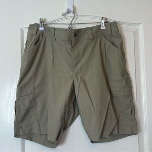 Duluth Trading Company Dry on the Fly 10” Shorts Smokey Tan 16